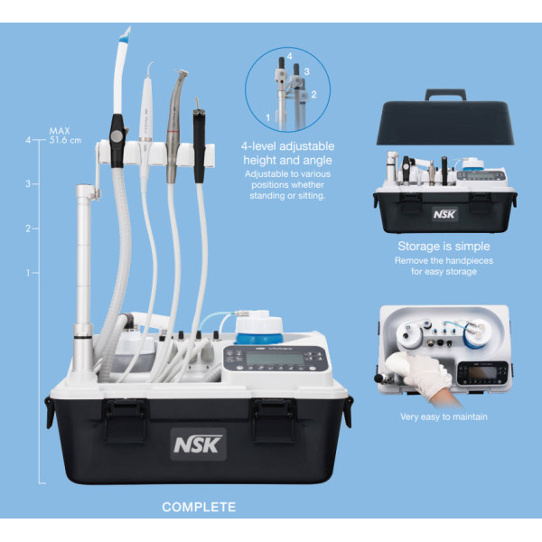 NSK Portable Dental Unit (VIVA ace 230 Complete Set) - NSK - Y1003773