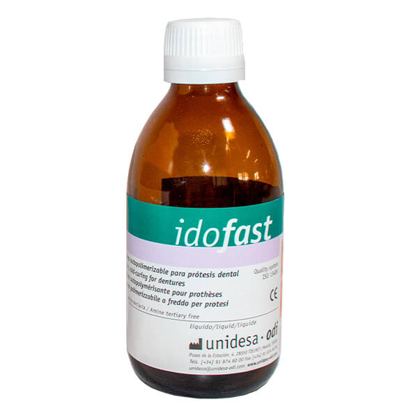 IdoFast Acrylic Self Cure Liquid, Clear, 500ml - unidesa-odi - UN09