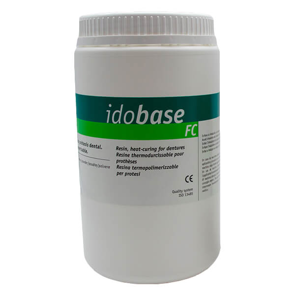 IdoFast FC Acrylic Heat Cure Powder, Pink, 500gr - unidesa-odi - UN13