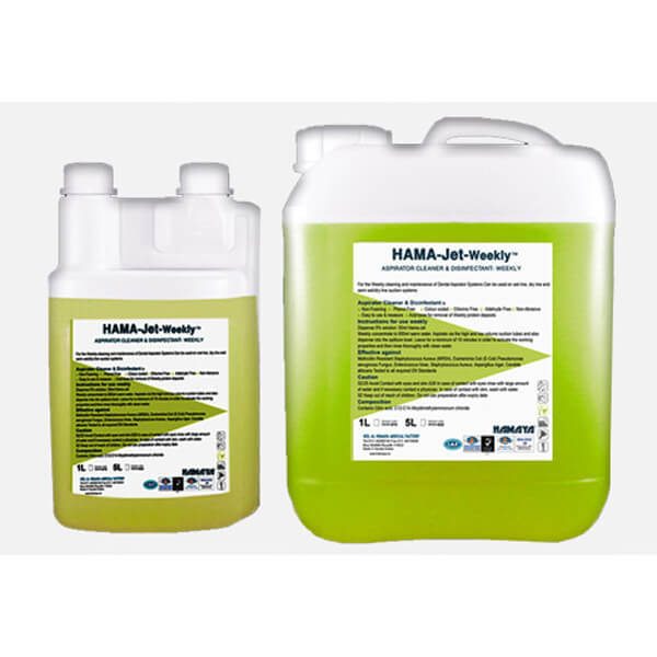 HAMA JET WEEKLY, Weekly Aspirator Cleaner and Disinfectant, 5L - HAMAYA - 1111-022