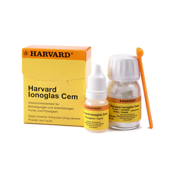 Harvard Ionoglas Cem, GI Cement, Powder & Liquid - Harvard - 7041130