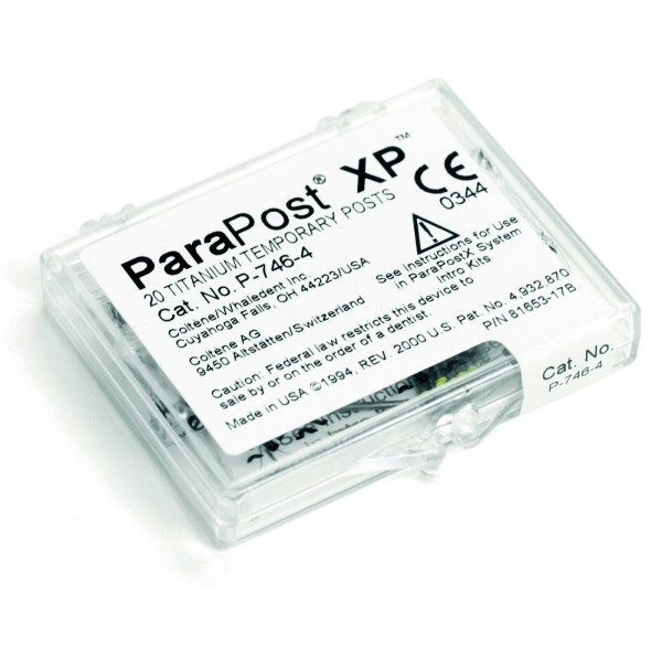 ParaPost XP Titanium Temporary Post, Yellow, 1.00 mm - Coltene - P7464