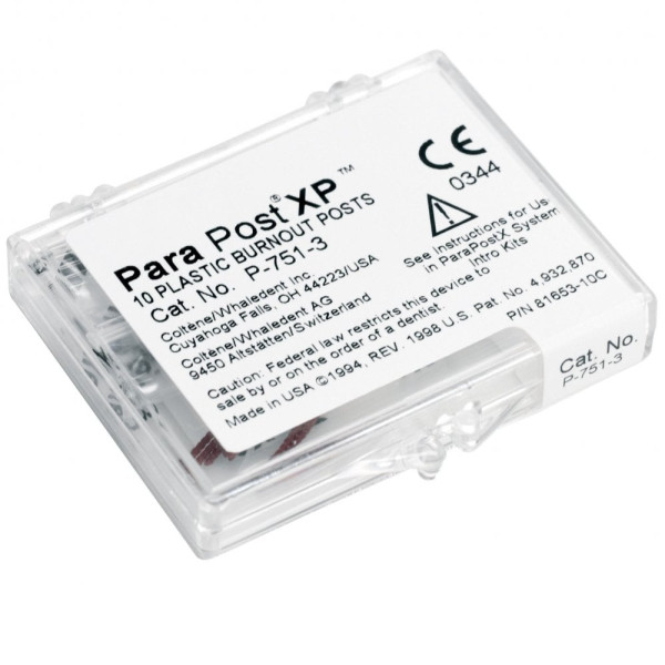 ParaPost XP Plastic Burnout Posts, Blue, 1.14 mm - Coltene - P75145