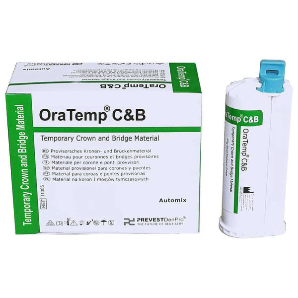 Oratemp Temporary Crown & Bridge Material, Cartridge, A2 - Prevest DenPro - 11005