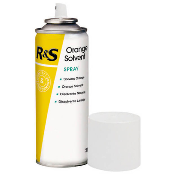 Orange Solvent, Cement Remover Spray, 200ml - R&S - 124402
