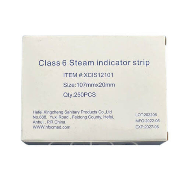 Class 6 Steam Indicator for Dental Autoclave - HN Medical - 202206
