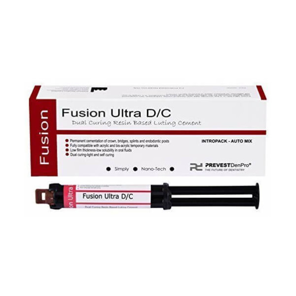 Fusion Ultra D/C, Dual Curing, Resin Based Luting Cement, A2 - Prevest DenPro - 30006