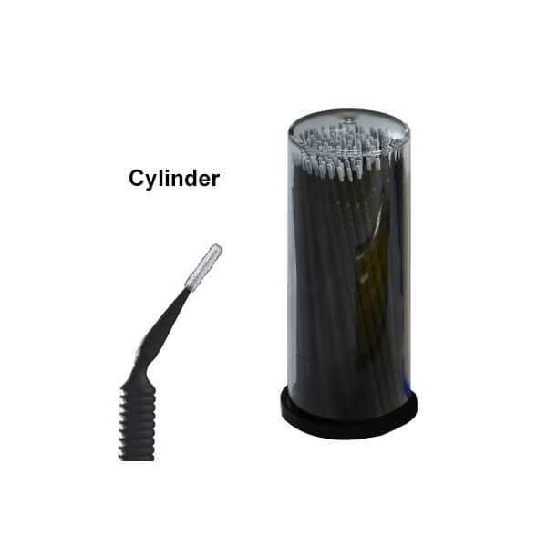 Micro Applicators Cylinder Black - HN Medical - HNMA1134-C