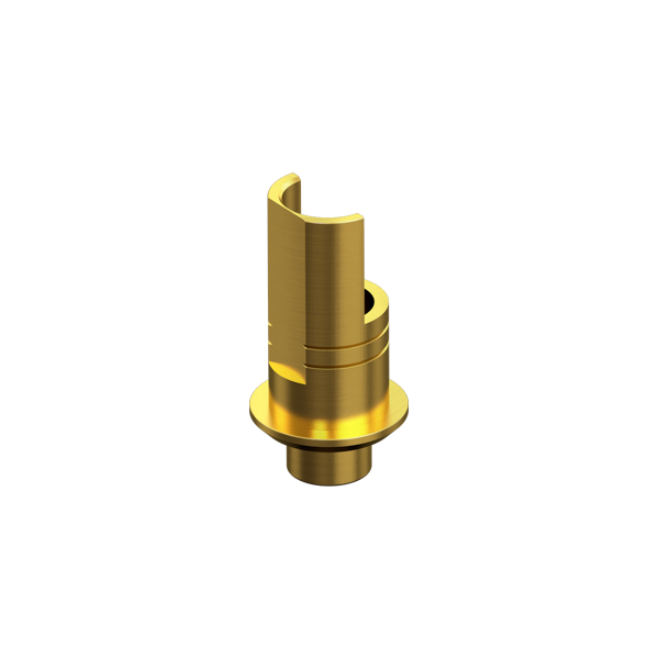 ZIMMER, SCREW-VENT, Non-Engaging Interface Abutment HG 4mm NP 3.5 - SIS - SIS-0331HG4