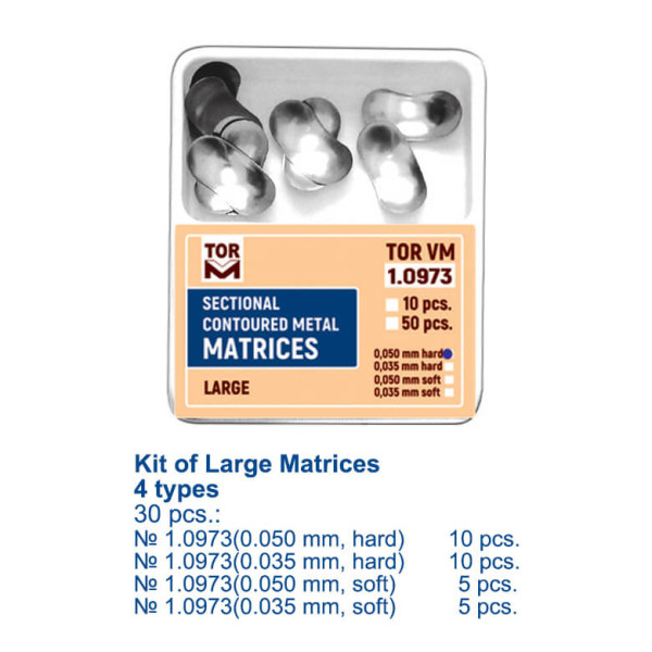 Sectional Contoured Matrices Large, Hard, PK/50 - TOR - 1.0973(s35)