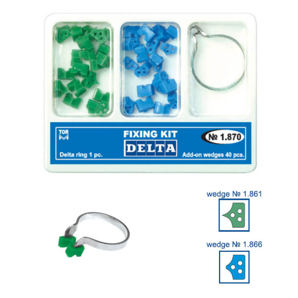 Layan Wedge Fixing Kit Delta (1 Ring + 40 Add-ons) - Layan - 1.87