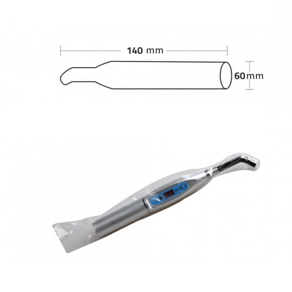 Disposable Curing Light Sleeve, 60x140mm - Layan - 802-1414/L