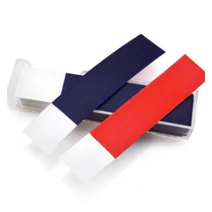Dental Articulating Paper Horseshoe Thick Strips Blue Red/Green For Denture