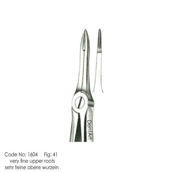 Extraction Forceps. Fig No.41 - UK Type - Layan - DA-1604