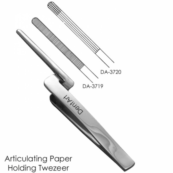 Articulating Paper Holder Tweezer Straight - Layan - DA-3719