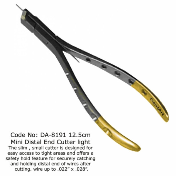 Distal End Cutter Curved Long 14cm - Layan - DA-8192