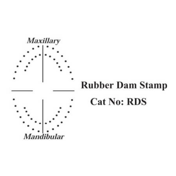 Rubber Dam Stamp - Layan - RDS