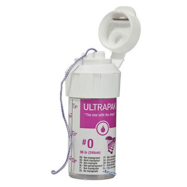 Ultrapak, 100% Cotton Knitted Retraction Cord, Size #0 - Ultradent - 131