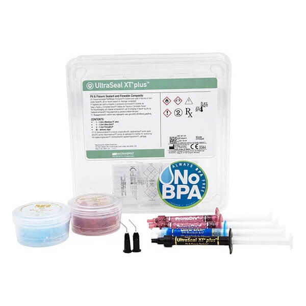 UltraSeal XT Plus, Hydrophobic Pit and Fissure Sealant, Opaque White Kit - Ultradent - 725