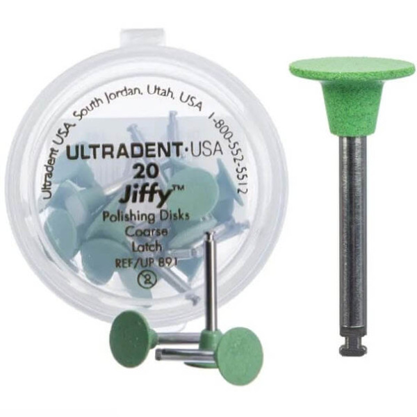 Jiffy Polisher Disks for Composite, Coarse, PK/20 - Ultradent - 891