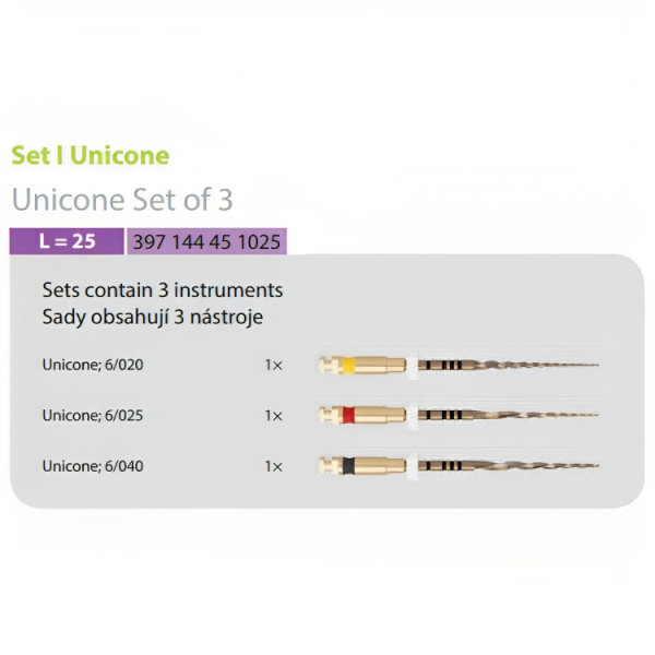 Unicone Assorted, Start Kit, L25 - Medin - 144451025