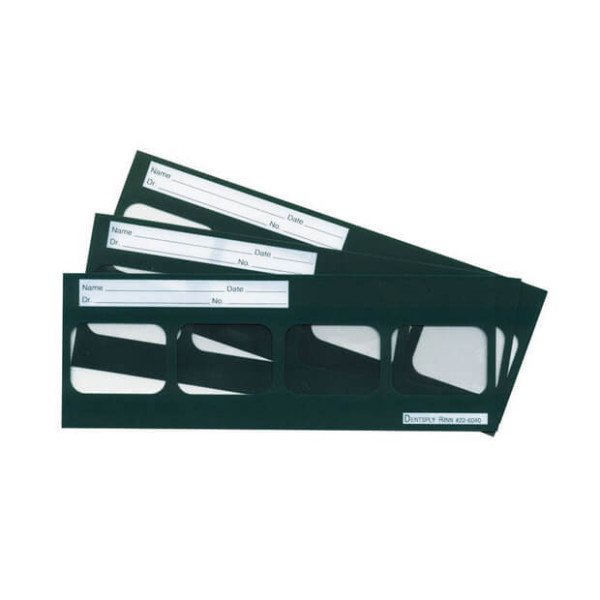 EZ-View Series 22: Green Masked #2 4H (67 x 181mm) PK/100 - Dentsply Sirona - 226040