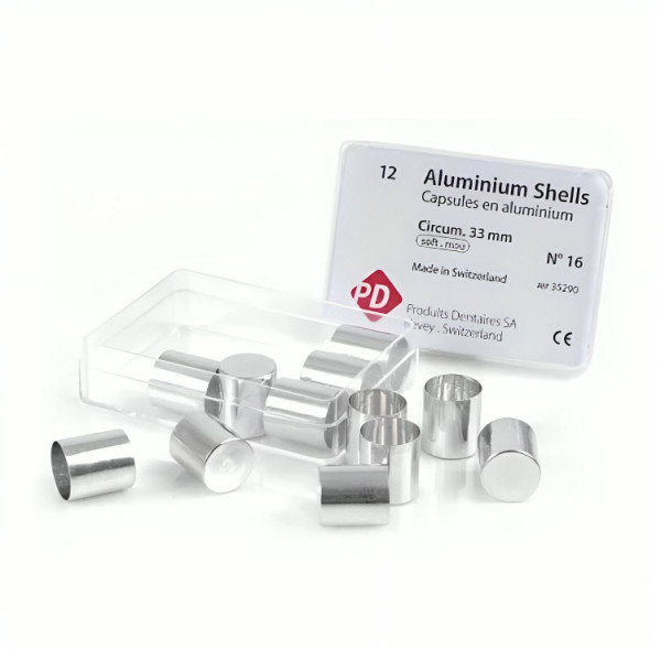 Dental Aluminium Hard Shells Assorted Kit/100 - PD - 35100
