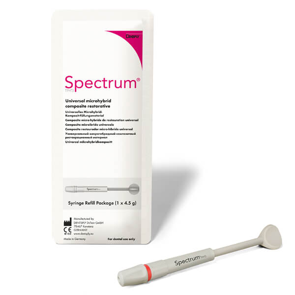 Spectrum, Micro-Hybrid Composite, B2, Syringe - Dentsply Sirona - 60605287