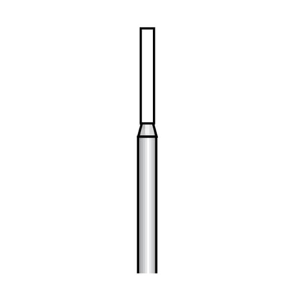 Ash Hi-Di Diamond Burs, Cylinder (111), Medium, FG 012 - Dentsply Sirona - 60703710