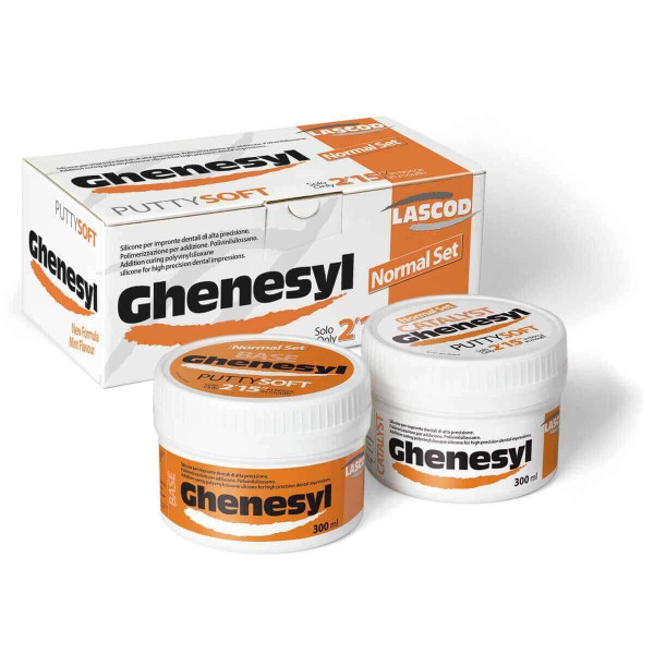 GHENESYL Putty, A-Silicone, Soft, Fast Set - Lascod - GNS510