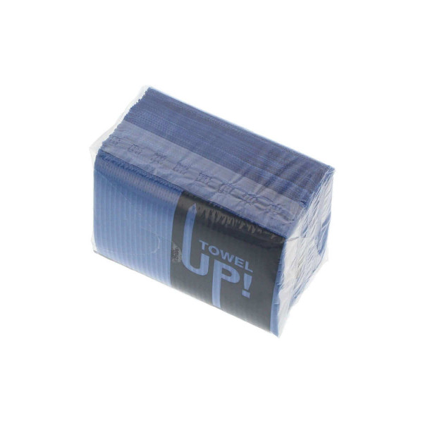 Monoart Towel Up! Disposable BIB, Color Blue, PK/50 - Euronda - 21810410