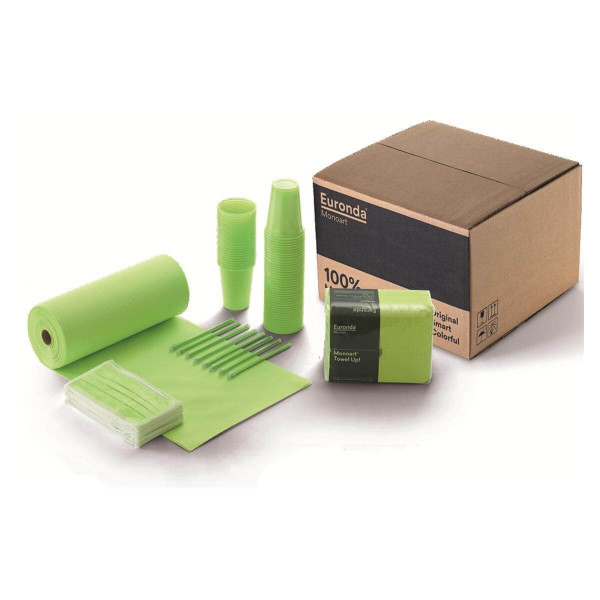 Kit Monoart 5 Products, 100% Lime - Euronda - 290329