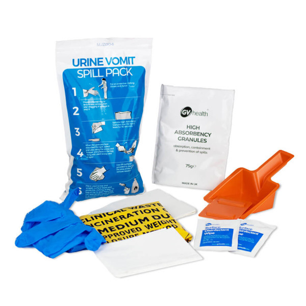 Urine and Vomit Spill Pack - GV Health - MJZ004