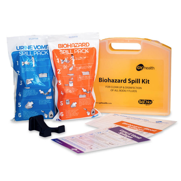 Bodily Fluids Spill Kit (Mini / 2 Packs) - GV Health - MJZ016