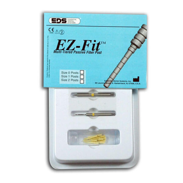 EZ-Fit Passive Fiber Posts Kits, Size 2 - EDS - 2530-02