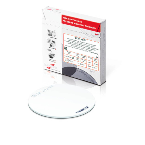 BIOPLAST Splints, Soft Elastic, (3.0x125 mm), White, PK/10 - SCHEU - 3445.1