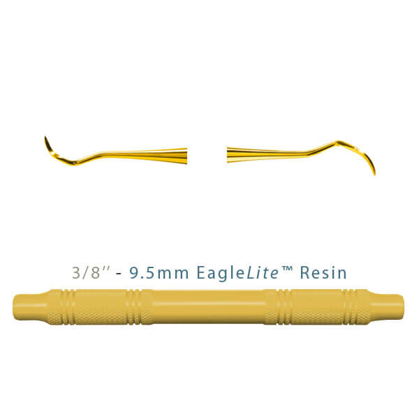 XP Sickle Scalers – 204S, DE, EagleLite Resin Handle - American Eagle - AES204SXPX