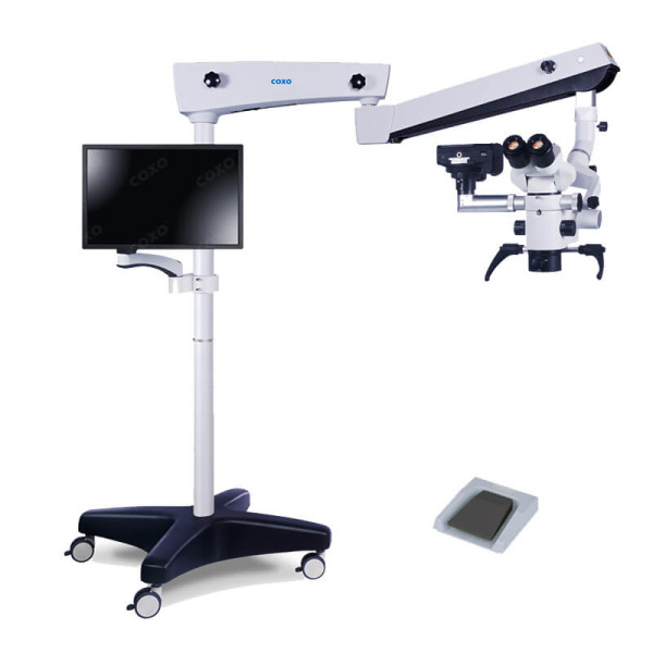 Deluxe Dental Microscope, Apochromatic Optical 20x - COXO - C-CLEAR-2