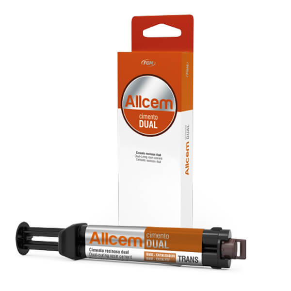 AllCem A2, Resin Cement, Dual-Cure Syringe - FGM - 19277