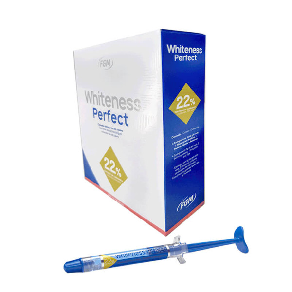 Whiteness Perfect 22% CP (3ml) Kit/4 Syringe, in-home use - FGM - 19713
