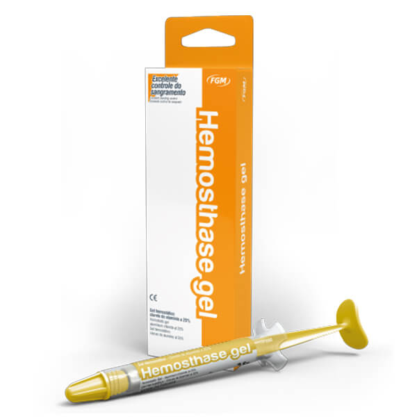 Hemosthase, Aluminum Chloride 25% Hemostatic Gel, Syringe - FGM - 2686