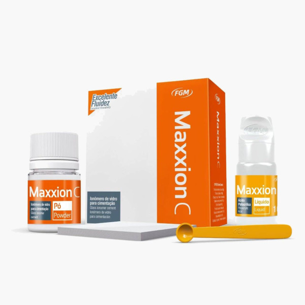 Maxxion C KIT, Self-curing Glass Ionomer for Cementation - FGM - 3085