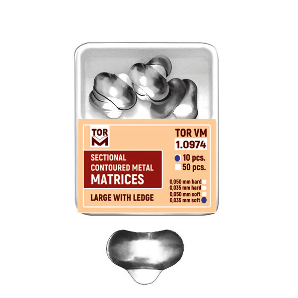 Sectional Contoured Metal Matrices, Large with Ledge - TOR - 1.0974(s35)