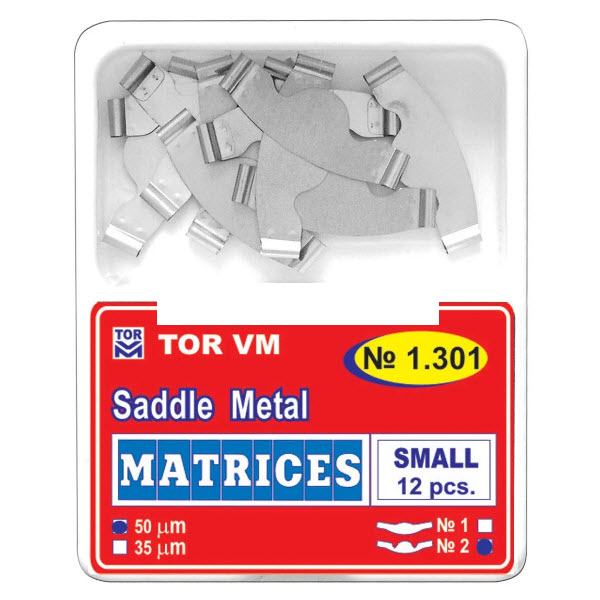 Saddle Metal Matrices, Small, Adjustable Central Part - TOR - 1.301(2)