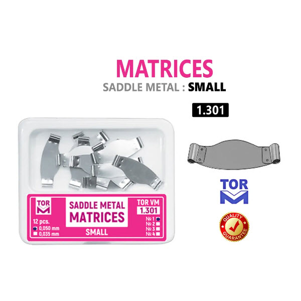 Saddle Metal Matrices, Small, Standard - TOR - 1.301