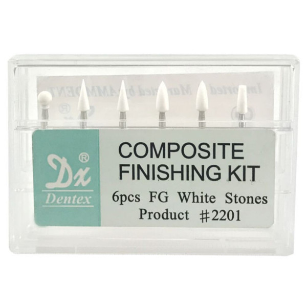 Composite Finishing (FG) White Stones Kit - Ammdent - 2201