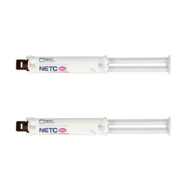 NETC Easy, Temporary Cement Non-Eugenol, Automix Syringe - Meta Biomed - FD-MT176