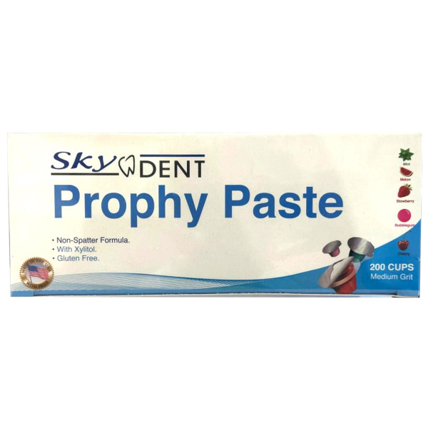 Prophy Paste Cup, Assorted Flavors, Medium Grit, PK/200 - Sky Dent -