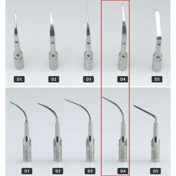 Scaler Tip D4, for General and Proximal Surface - Dmetec - D4