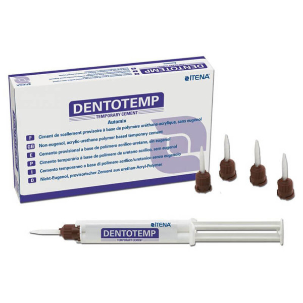 DentoTemp, Long-Term Aesthetic Temporary Cement, Syringe - ITENA - DTCA2-20